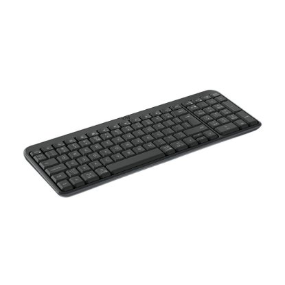 Tipkovnica LOGITECH K250 Compact Bluetooth Combo, brezžična, črna