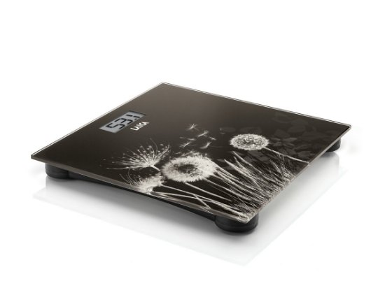 Osebna tehtnica LAICA PS1080, digitalna, 180 kg, steklo, črna