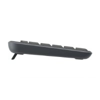 Tipkovnica LOGITECH K250 Compact Bluetooth Combo, brezžična, črna