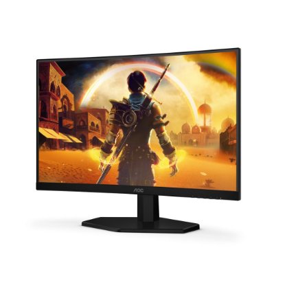 Igralni monitor 23,6" AOC C24G42E, FHD, VA, 180Hz, 1ms, 250cd/m2, FreeSync, zakrivljeni, črn
