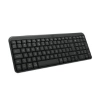 Tipkovnica LOGITECH K250 Compact Bluetooth Combo, brezžična, črna