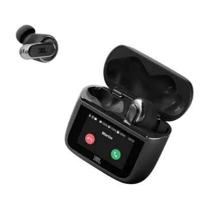 slušalke JBL Tour Pro 3, brezžične, Bluetooth, in-ear, touchscreen, črne