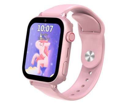 Otroška pametna ura FOREVER LookMe! 3, 4G video klici, GPS, SOS gumb, vodoodporna, roza