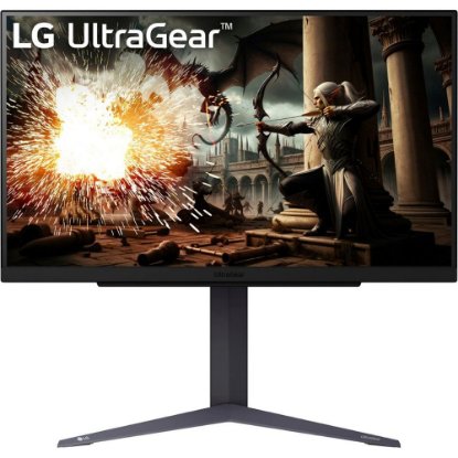Gaming monitor 27" LG 27GS75Q-B.AEU, QHD, IPS, 200Hz, 1ms, 300cd/m2, G-Sync, FreeSync, pivot, črni
