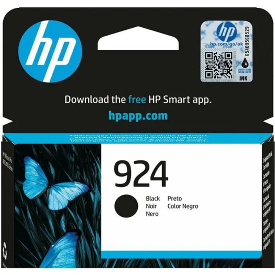 Tinta HP br. 924, 4K0U6NE, za HP OfficeJet Pro 8120/8122/8124/8125/8130/8132/8134/8135, crna