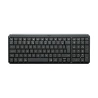 Tipkovnica LOGITECH K250 Compact Bluetooth Combo, brezžična, črna