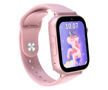 Otroška pametna ura FOREVER LookMe! 3, 4G video klici, GPS, SOS gumb, vodoodporna, roza