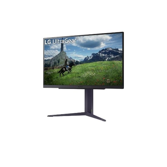 Gaming monitor 27" LG 27GS85Q-B.AEU, QHD, IPS, 200Hz, 1ms, 400cd/m2, G-Sync, FreeSync, pivot, črni