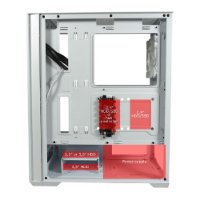 Ohišje LC POWER LC-717W-ON Meshwork_L Light, MIDI, ATX, steklo, belo, brez napajalnika