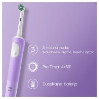 Električna četkica za zube ORAL-B Vitality Pro Lilac Mist