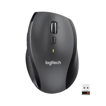 Miška LOGITECH M705, laserska, brezžična, Unifying receiver USB, siva