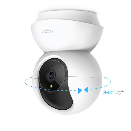 Mrežna nadzorna kamera TP-LINK Tapo C210, 2K, notarnja, WiFi, Pan/tilt, senzor pokreta, noćno snemanje