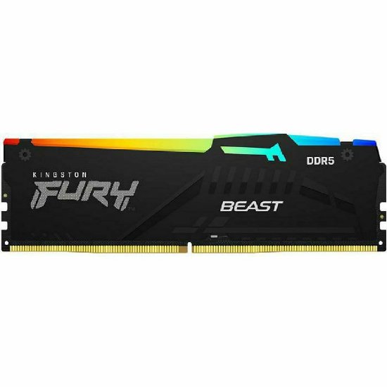 RAM pomnilnik PC-48000, 16 GB, KINGSTON Fury Beast RGB KF560C36BBEAK2-16, EXPO, DDR5 6000MHz, kit 2x8GB