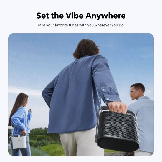 Zvočnik ANKER SoundCore Motion X500, BT, 40W, vodoodporen, črn