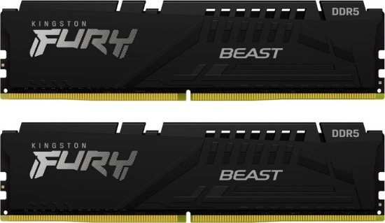RAM pomnilnik PC-44800, 32GB, KINGSTON Fury Beast KF556C36BBEK2-32, DDR5 5600MHz, kit 2x16GB