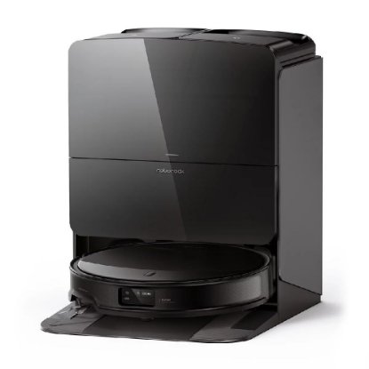 Robotski sesalnik ROBOROCK Saros 10R, postaja za samodejno praznjenje, črn