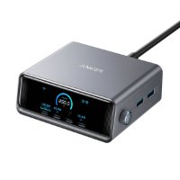Polnilec ANKER Prime GaN, namizni, 4x USB-C, 2x USB-A, LCD zaslon, 250W