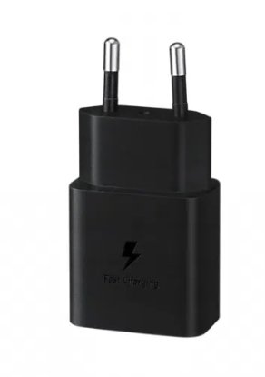 Kućni punjač SAMSUNG USB-C, Quick Charge 15W, crni