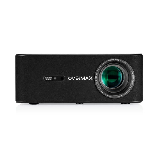 Projektor OVERMAX Multipic 5.2, 1080p, LED, 7000 lm, WiFi, HDMI, Bluetooth, črn