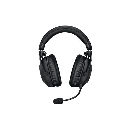 slušalke LOGITECH G PRO X 2 Lightspeed, 7.1, brezžične, črne, stalak