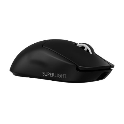 Miška LOGITECH Pro X Superlight 2, brezžična, optična, 32000dpi, črna, USB