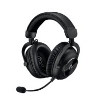 slušalke LOGITECH G PRO X 2 Lightspeed, 7.1, brezžične, črne, stalak