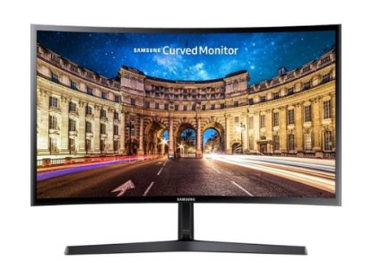 Monitor 27" SAMSUNG LS27C366EAUXEN, FHD, VA, 75Hz, 4ms, 250cd/m2, FreeSync, ukrivljen, črni