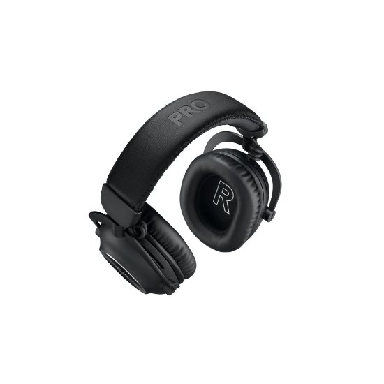 slušalke LOGITECH G PRO X 2 Lightspeed, 7.1, brezžične, črne, stalak