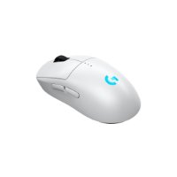 Miška LOGITECH Pro 2 Lightspeed, RGB, optični, brezžična, 32000dpi, bela