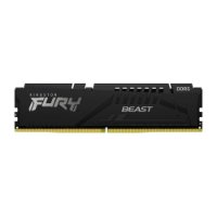 Pomnilnik PC-51200, 16GB, KINGSTON Fury Beast Black KF564C32BBE-16, EXPO, DDR5 6400MHz
