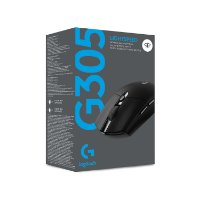 Miška LOGITECH Gaming G305 Lightspeed, brezžična, optična, 12000dpi, črna, USB