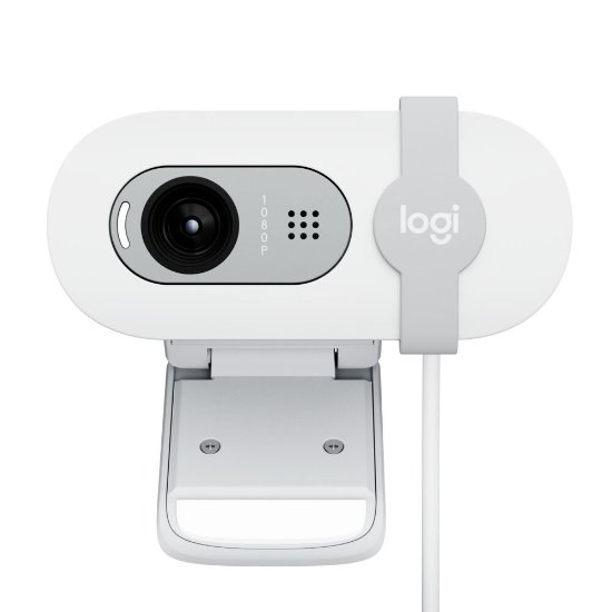 Web kamera LOGITECH Brio 100, bela