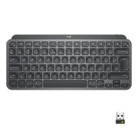 Tipkovnica LOGITECH MX Keys mini, brezžična, BT, siva