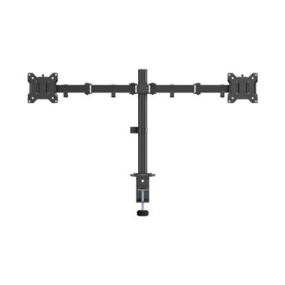 Nosilec za monitor SBOX LCD-352/2-3, namizni, do 32", za 2 monitorja, črn