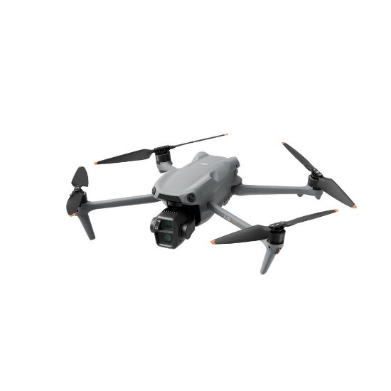 Dron DJI Air 3S Fly More Combo (DJI RC-N3), 4K UHD kamera, 3-axis gimbal, vreme leta do 45min, upravljanje daljinskim upravljačem, sivi