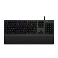 Tipkovnica LOGITECH Gaming G513 Carbon, RGB, mehanička, GX Brown Tactile, US layout, črna