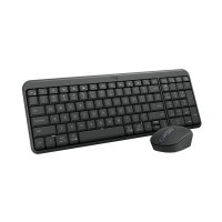 Tipkovnica + miška LOGITECH MK250 Compact Bluetooth komplet, brezžična, črna