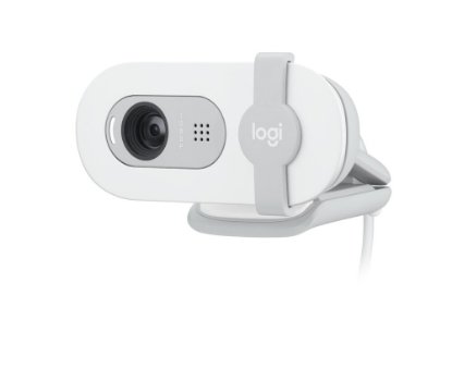 Web kamera LOGITECH Brio 100, bela