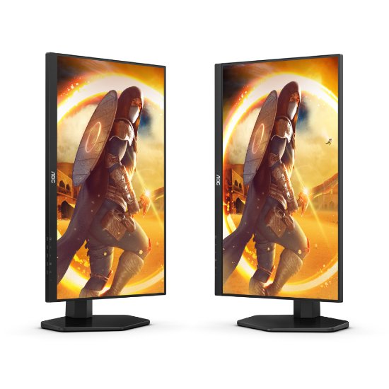 Gaming monitor 23.8" AOC 24G4X, FHD, IPS, 180Hz, 1ms, 300cd/m2, G-Sync, pivot, zvočnici, črni