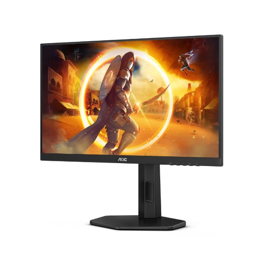 Gaming monitor 23.8" AOC 24G4X, FHD, IPS, 180Hz, 1ms, 300cd/m2, G-Sync, pivot, zvočnici, črni