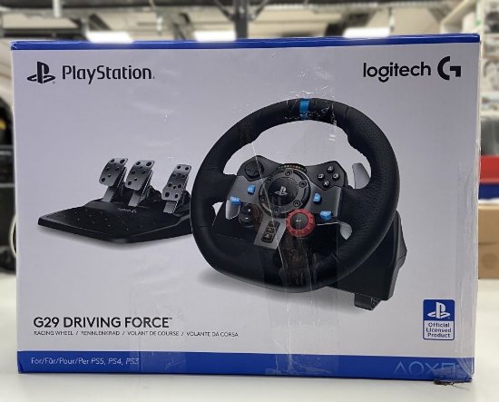 OPEN BOX - Volan LOGITECH G29 Driving Force Racing Wheel, Gaming, PC/PS3/PS4/PS5, USB