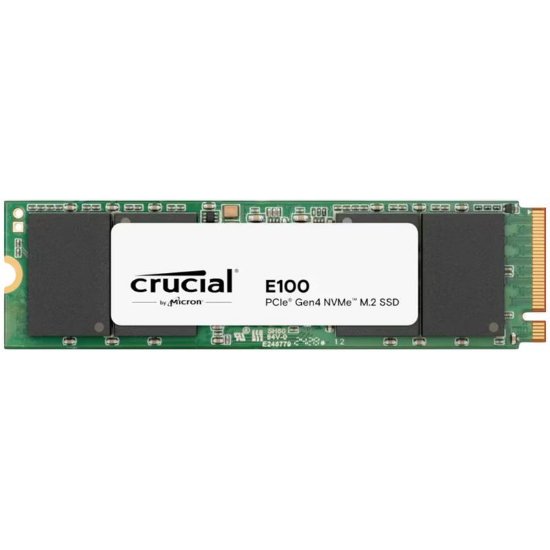 OPEN BOX - SSD 480GB CRUCIAL E100, PCIe Gen 4 NVMe M.2, 2280, 4500/2500 MB/s