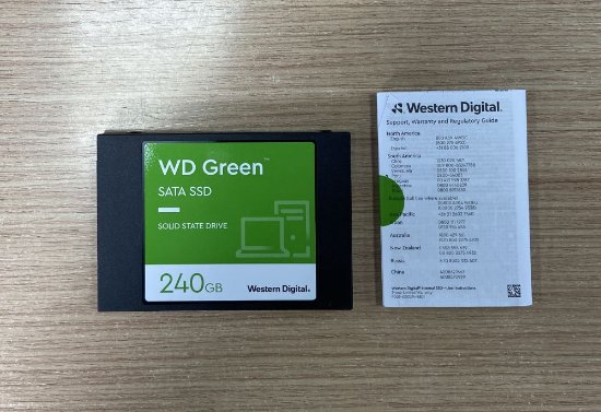 OPEN BOX - SSD 240 GB WESTERN DIGITAL Green, WDS240G3G0A, SATA 3, 2.5", 545 MB/s