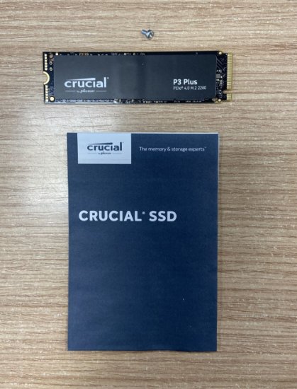 OPEN BOX - SSD 4TB CRUCIAL P3 Plus, PCIe Gen 4 NVMe M.2, 2280, 4800/4100 MB/s