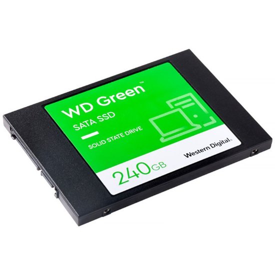 OPEN BOX - SSD 240 GB WESTERN DIGITAL Green, WDS240G3G0A, SATA 3, 2.5", 545 MB/s