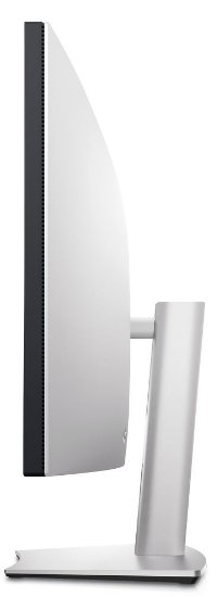 Monitor 49" DELL U4924DW, 5K dvojni QHD, IPS, 60Hz, 5ms, 350 cd/m2, vrtljiv, ukrivljen, zvočniki, črn