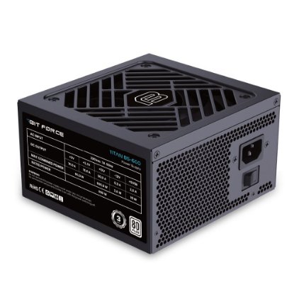 Napajanje 600W, BIT FORCE Titan BS-600, 120mm vent., 80+ Titanium, modularno