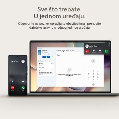 Prenosnik ASUS ZenBook 14 UX3407RA-QD026X / Snapdragon Elite X1E 78 100, 32GB, 1TB SSD, Qualcomm Adreno, 14" WUXGA OLED, Windows 11 Pro, sivi