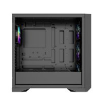 Kućište BIT FORCE Hercules ARGB-C-TM4, MIDI, E-ATX, window, crno, bez napajanja