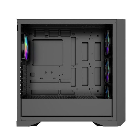 Kućište BIT FORCE Hercules ARGB-C-TM4, MIDI, E-ATX, window, crno, bez napajanja